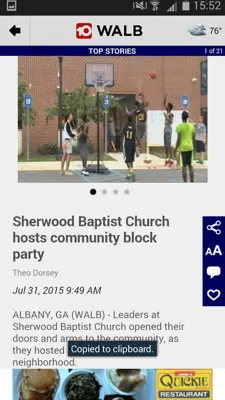 WALB News android App screenshot 9
